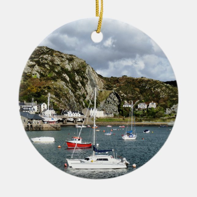 ADORNO DE CERÁMICA VISTAS DE GALES (Frente)