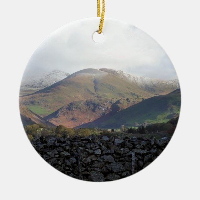 ADORNO DE CERÁMICA VISTAS DE GALES (Frente)