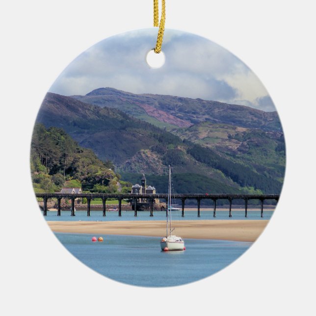 ADORNO DE CERÁMICA VISTAS DE GALES (Frente)