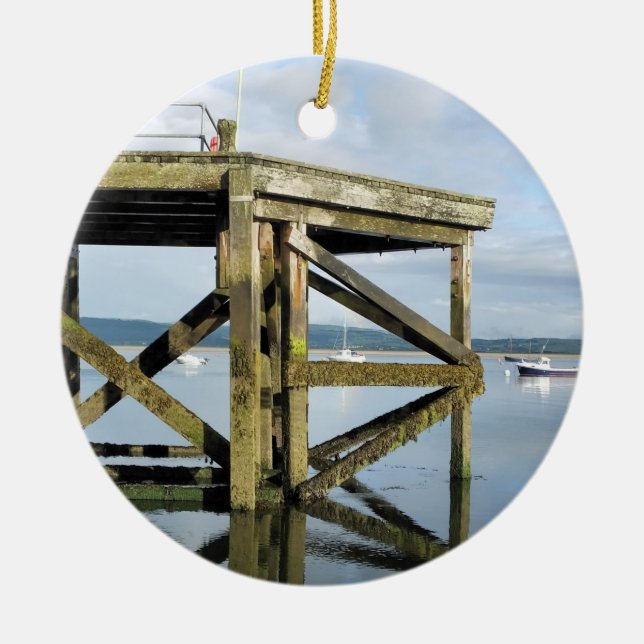 ADORNO DE CERÁMICA VISTAS DE GALES (Frente)