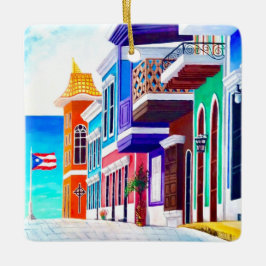 Adorno De Cerámica ¡Viva Puerto Rico!