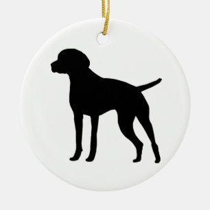 Adorno De Cerámica Vizsla