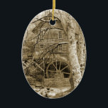 Adorno De Cerámica Volante de agua de cosecha<br><div class="desc">Volante de agua de cosecha</div>