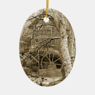 Adorno De Cerámica Volante de agua de cosecha