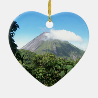 Adorno De Cerámica volcán de Arenal