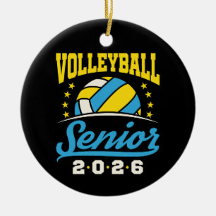 Adorno De Cerámica Voleibol Senior 2026