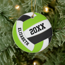 vóley lindo lime blanco negro