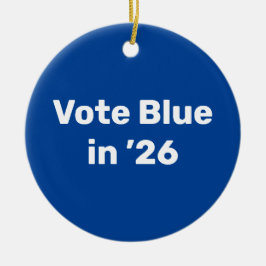Adorno De Cerámica Voto azul en 2026