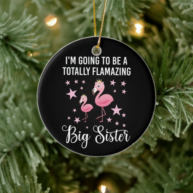 Adorno De Cerámica Voy a ser una hermana totalmente fascinante (Árbol)