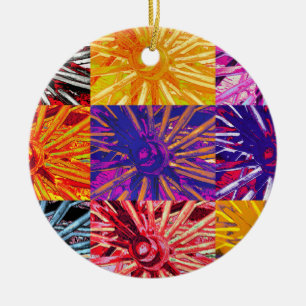 ADORNO DE CERÁMICA WAGON WHEEL
