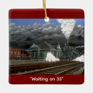 Adorno De Cerámica "Waiting on 33" de Tom Rock