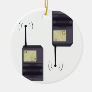 Adorno De Cerámica Walkietalkie
