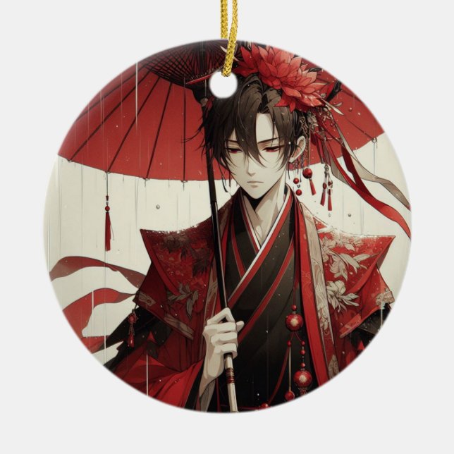 Adorno De Cerámica Wandering Nobleman (Frente)