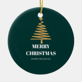 Adorno De Cerámica Warm Wishes Tree Decor