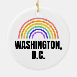 Adorno De Cerámica Washington Dc - Postales de Washington - Washingto