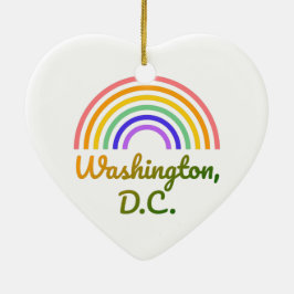 Adorno De Cerámica Washington Dc - Postales de Washington - Washingto