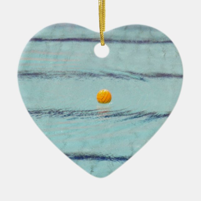 Adorno De Cerámica Waterpolo (Frente)