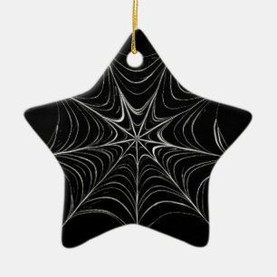 Adorno De Cerámica Web de araña