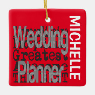 Adorno De Cerámica Wedding Planner Extraordinaire CUSTOM