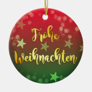 Adorno De Cerámica Weihnachten Baumanhänger Keramik Frohe Weihnachten