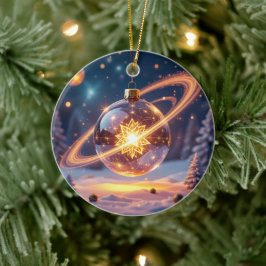 Adorno De Cerámica „Weihnachtliche Harmonie“