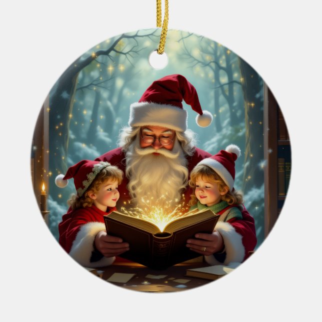 Adorno De Cerámica „Weihnachtliche Harmonie“ (Frente)