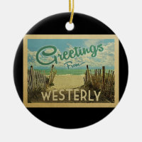 Westerly Beach Vintage Travel