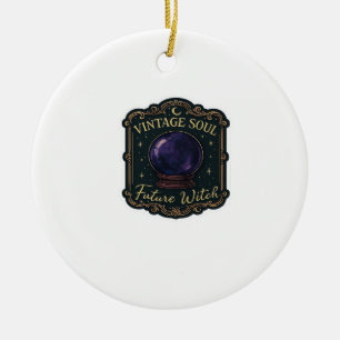 Adorno De Cerámica Whimsigoo Fantasía Bosques Místicos, Luna y Mágica
