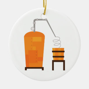 Adorno De Cerámica Whisky todavía