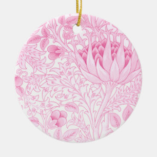 Adorno De Cerámica William Morris Artichoke Pink