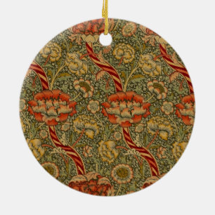 Adorno De Cerámica William Morris Wandle English Floral Design