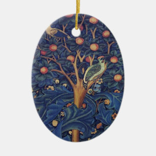 Adorno De Cerámica William Morris Woodpecker Tapestry Arts & Crafts