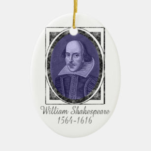 Adorno De Cerámica William Shakespeare
