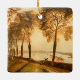 Adorno De Cerámica William Turner - Terraza Mortlake
