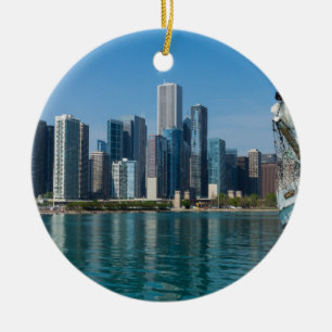 Adorno De Cerámica Windy Sailing