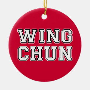 Adorno De Cerámica Wing Chun