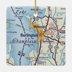 Adorno De Cerámica Winooski Vermont y Burlington VT