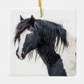 Adorno De Cerámica "Winter King" Washakie Ornament