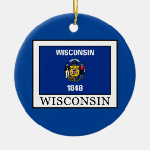 Adorno De Cerámica Wisconsin