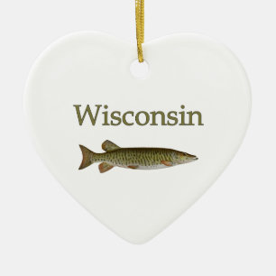 Adorno De Cerámica Wisconsin almizclado