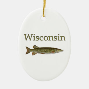 Adorno De Cerámica Wisconsin almizclado