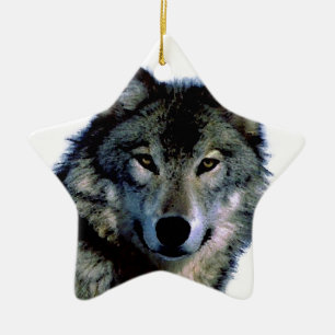 Adorno De Cerámica Wolf