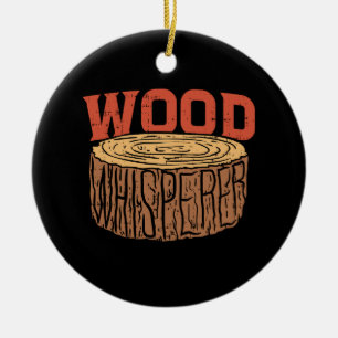 Adorno De Cerámica Wood Whisperer