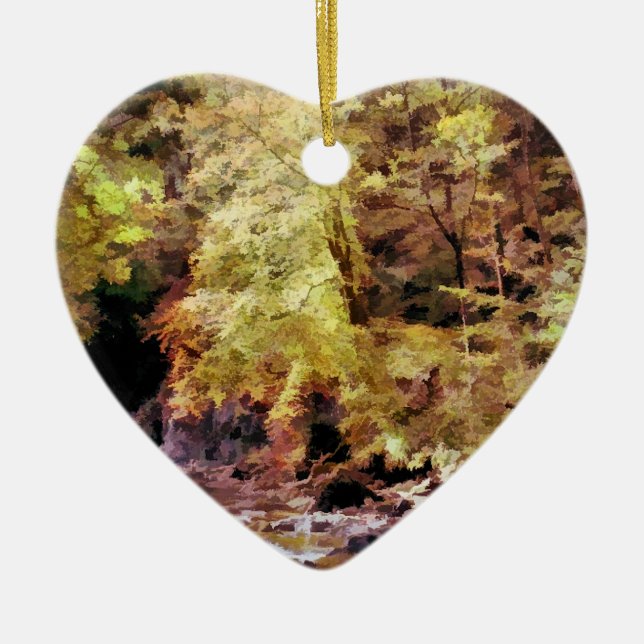 ADORNO DE CERÁMICA WOODLAND STREAM (Frente)