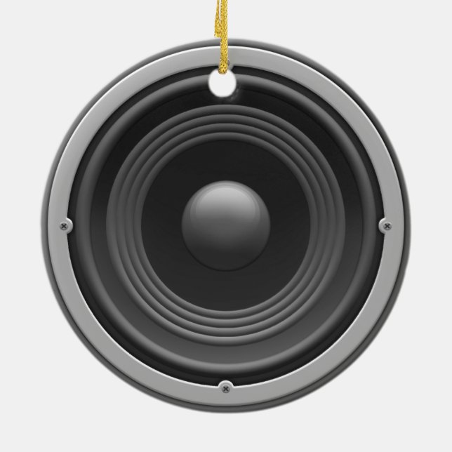 Adorno De Cerámica Woofer (Atrás)