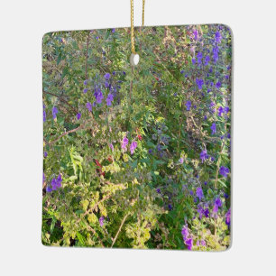 Adorno De Cerámica Wooly Bluecurls