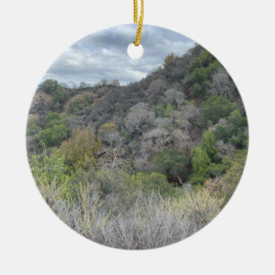 Adorno De Cerámica World2Celebrate: Árboles fantasma de Halloween