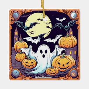 Adorno De Cerámica Wow Halloween Thrill