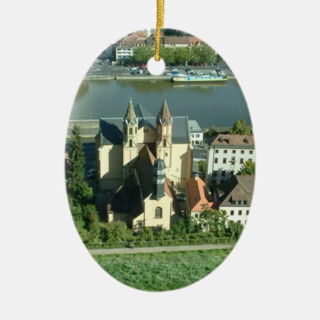 Adorno De Cerámica Wurzburgo (Frente)