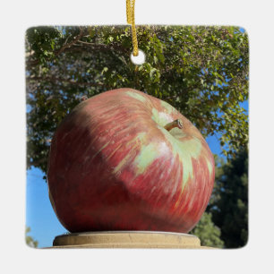 Adorno De Cerámica X.ITINERARIOS: Manzana Gigante